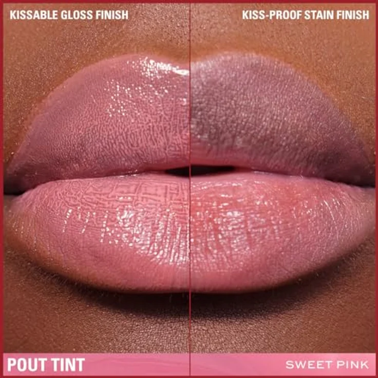 Makeup Revolution, Pout Tint, Leichtes Lippen-Tönung, Aufbaubare Farbe, Hydratisierende Formel mit Gloss zu Farb-Finish, Sweet Pink, 3ml – Bild 4