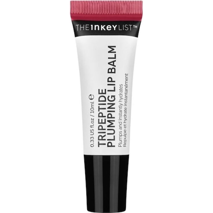 The INKEY List Tripeptide Lip Balm, Pflege-Lippenbalsam mit Volumen- und Feuchtigkeitsformel, 10 ml