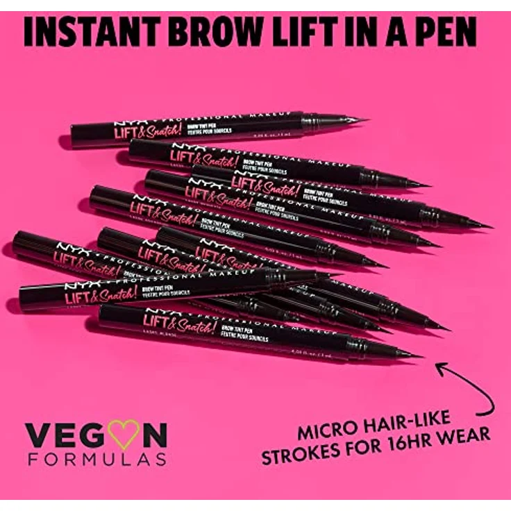 NYX Professional Makeup Lift & Snatch Brow Tint Pen Augenbrauenstift 1 ml Nr. LAS01 - Blonde – Bild 2