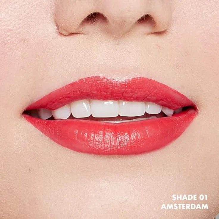 Nyx Professional Makeup Soft Matte Lip Cream, Cremiges Und Mattes Finish, Hochpigmentiert, Langanhaltend, Vegane Formel, Farbton: Amsterdam 8 ml – Bild 3