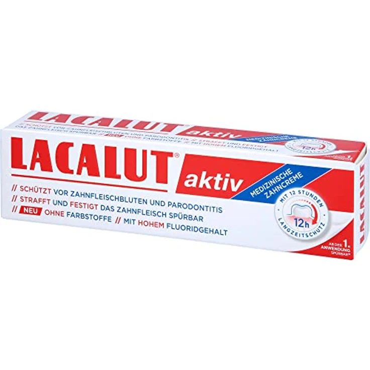 Dr. Theiss Naturwaren Lacalut aktiv Zahncreme 100 ml – Bild 2