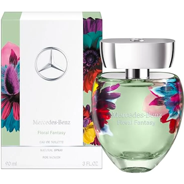 Mercedes-Benz Women Floral Fantasy EdT für Damen 90ml, blumig, entworfen von Künstlerin Carlotta de Guitaut – Bild 1