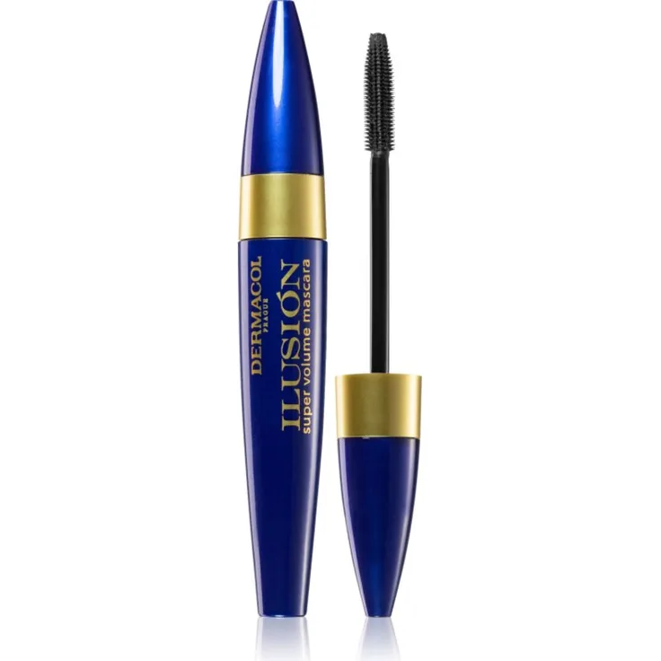 Dermacol Ilusión Volumen-Mascara, 11 ml, für dichtes Volumen und verlängerte Wimpern