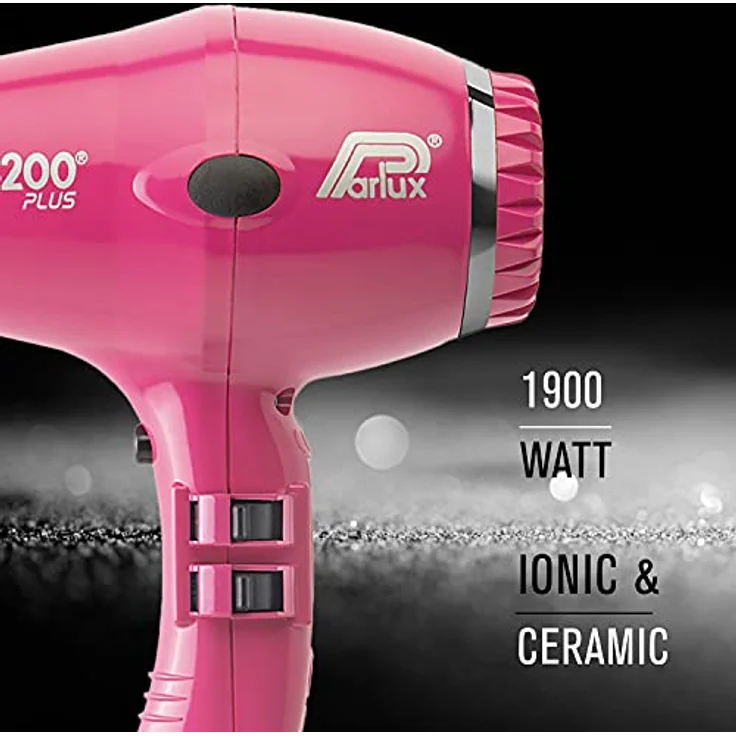 Parlux Profi-Ionen-Haartrockner Föhn Advance Light Ionic & Ceramic, stark 2200 Watt, leicht und kompakt, für alle Styles und Haar-Typen, pink – Bild 5