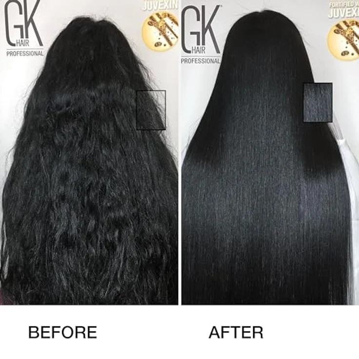 GK Hair The Best Keratin, Glättende Haarcreme für professionelle Anwendung, 300 ml – Bild 2