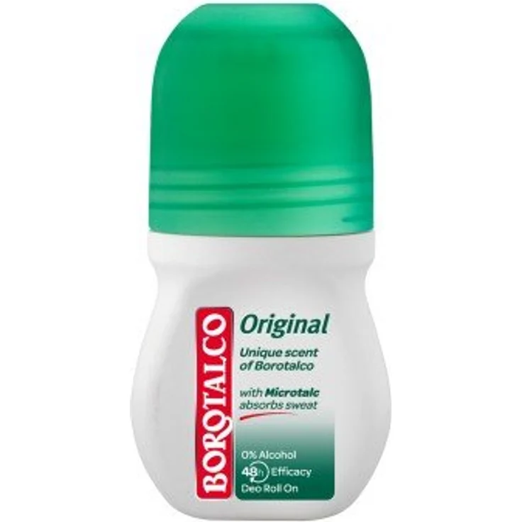 Borotalco Original Deoroller 50 ml, Antiperspirant für Unisex, langanhaltender Schutz gegen Schweißgeruch, alkoholfrei – Bild 2
