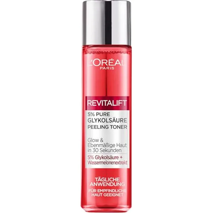 L'Oréal Paris Revitalift 5% Pure Glykolsäure Peeling Toner Gesichtspeeling 180 ml