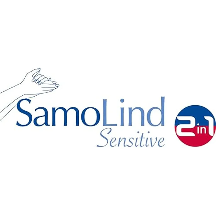 Dr. Schnell SAMOLIND Sensitive 2 in 1 Hautschutzcreme, dermatologisch bestätigt, 50 ml Tube, parfüm- und silikonfrei – Bild 2