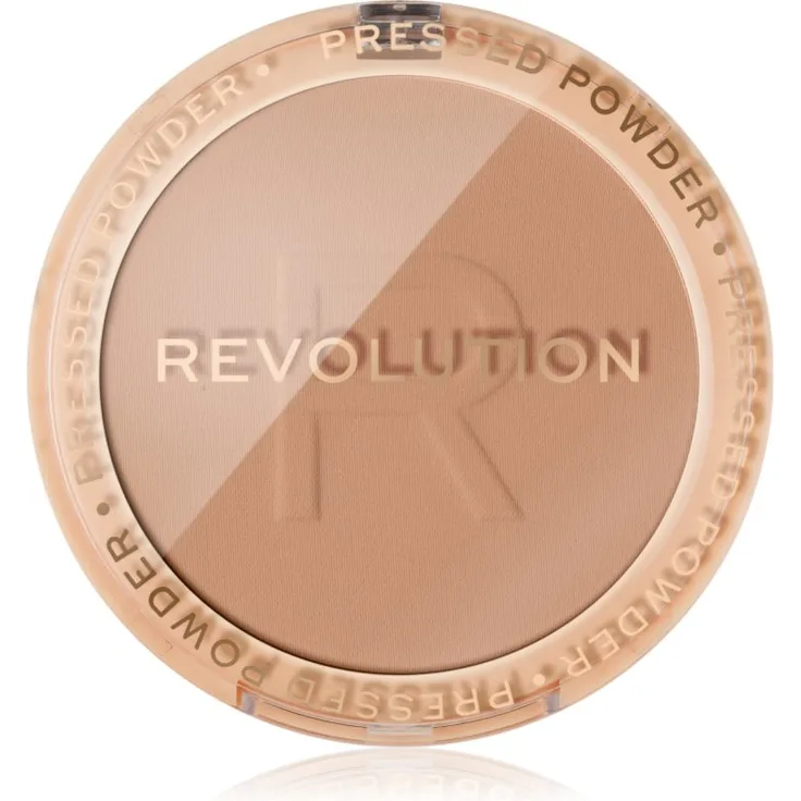 Makeup Revolution Reloaded, feiner Kompaktpuder, mattierend, Farbton Beige, 6 g