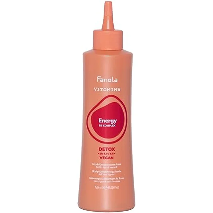 Fanola - Vitamins - Detoxifying Scrub - 195 ml, entgiftende Hautpflege für alle Haartypen