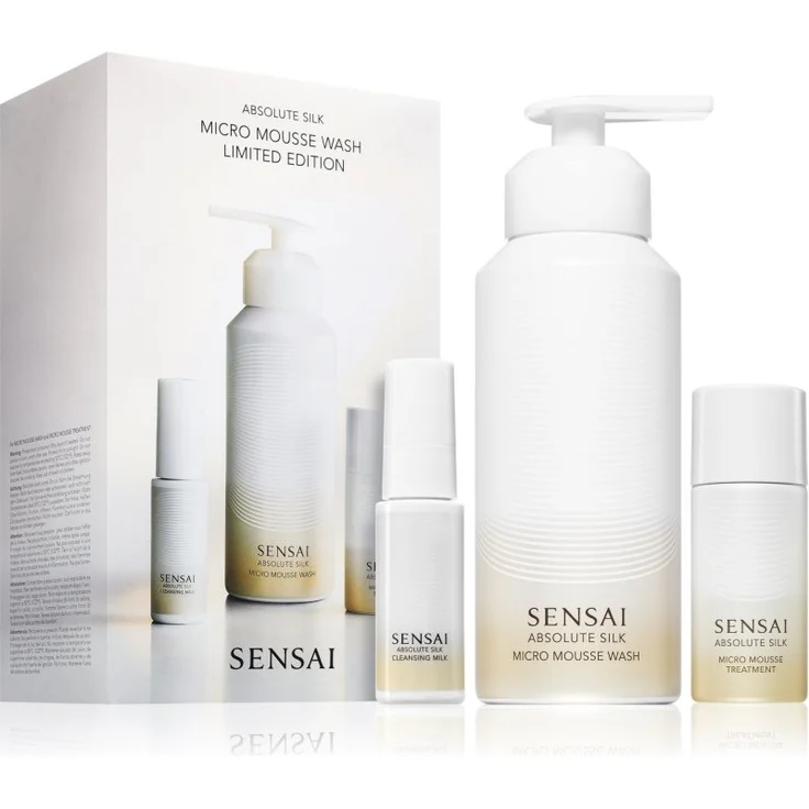 Sensai Micro Mousse Wash, Gesichtsreinigung mit 30 ml Reinigungsschaum, verjüngt die Haut und reduziert Falten