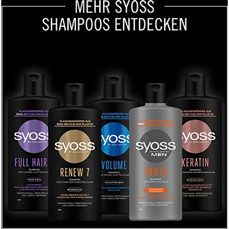 syoss Haarpflege syoss Haarpflege Repair Shampoo Haarshampoo 440 ml – Bild 6