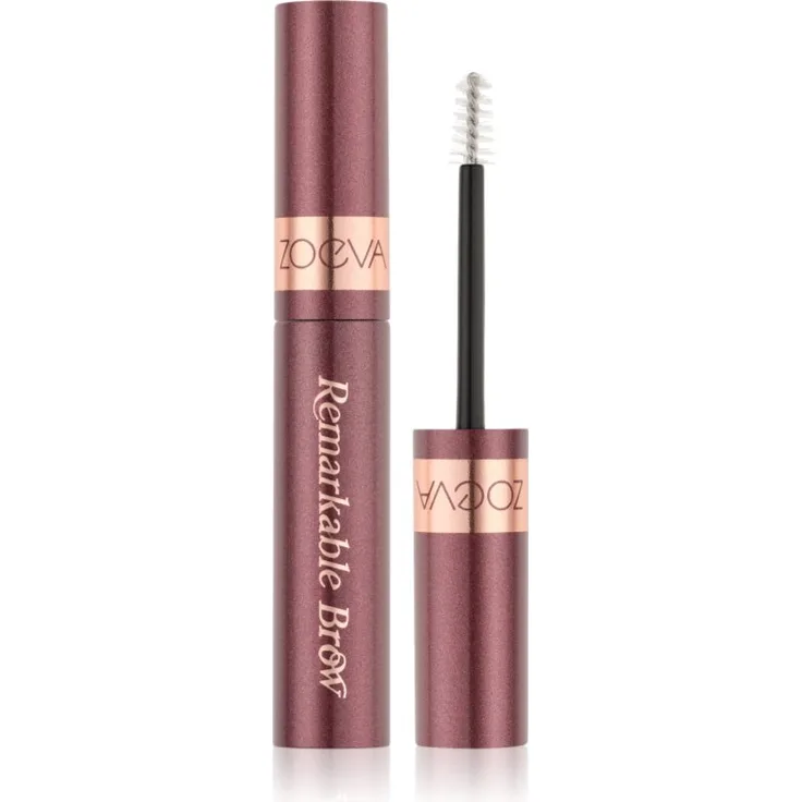 ZOEVA Remarkable Brow transparentes Fixiergel, 3 ml, vegan, langanhaltende Augenbrauenformung und -pflege