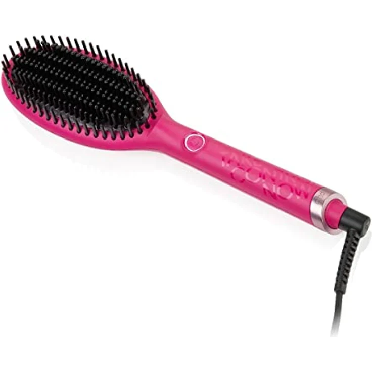 ghd Pink Collection Gold Smoothing Hot Brush, Haartrockner für glattes Haar, pink/gold