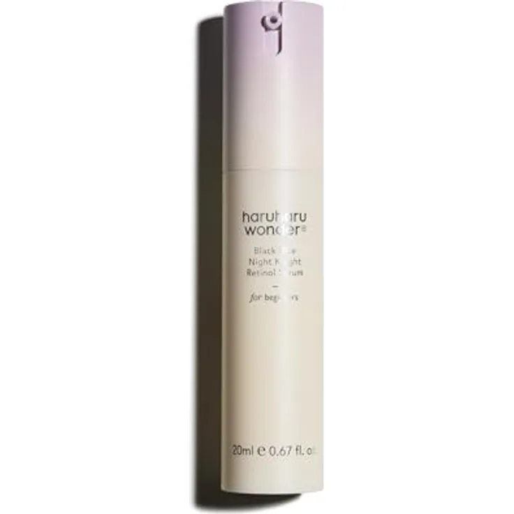 HARUHARU wonder Black Rice Night Knight Retinol Serum, 20ml für empfindliche Haut und Erstnutzer, feuchtigkeitsspendend und regenerierend