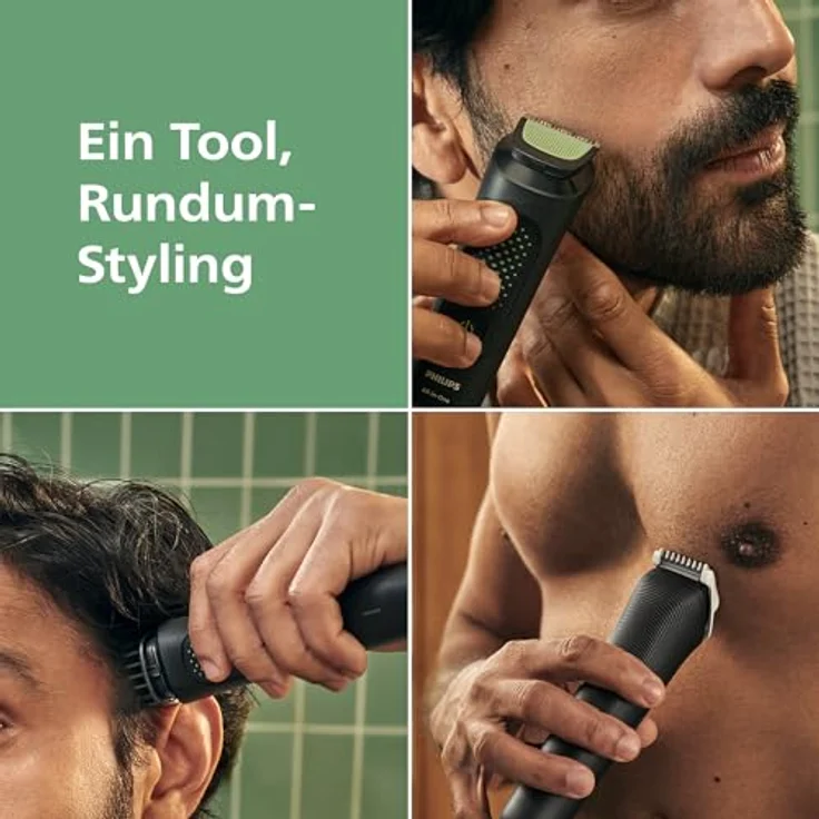 Philips Multigroom 3000 MG3946/15, All-in-One Trimmer mit 9 Aufsätzen und selbstschärfenden Klingen – Bild 3