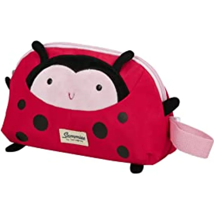 Samsonite Happy Sammies Eco - Kulturbeutel, 23 cm, 2.5 L, Rot (Ladybug Lally)