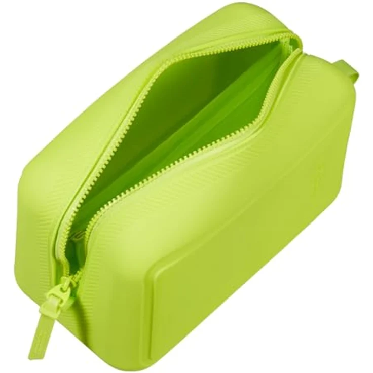 American Tourister URBAN GROOVE UG27 Washbag Pop, Kosmetiktasche aus hochwertigem Silikon, grün, 4,5 l Volumen, mit herausnehmbarer Inneneinteilung – Bild 7