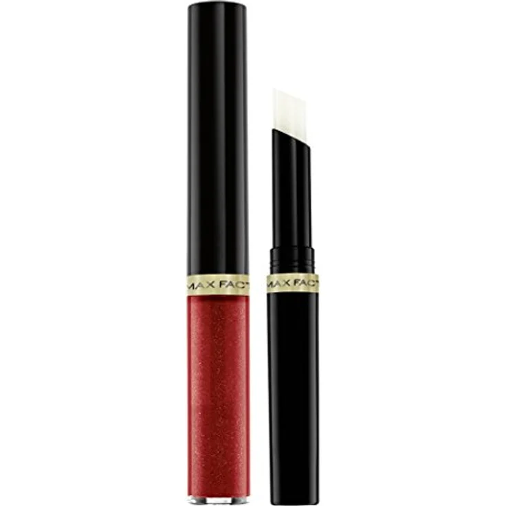 Max Factor Lipfinity Lippenstift, 1,8 g, Nr. 120 - Hot, langanhaltend bis 24 Stunden, feuchtigkeitsspendender Top Coat – Bild 3