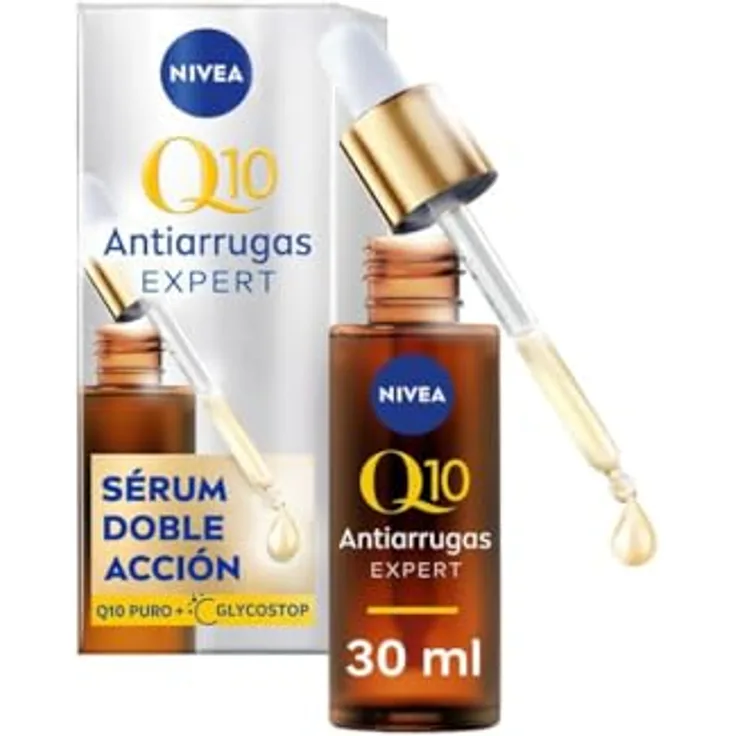 NIVEA Q10 Anti-Wrinkle Expert Dual-Serum, Gesichtsserum gegen Falten mit hochwirksamen Inhaltsstoffen, 30 ml