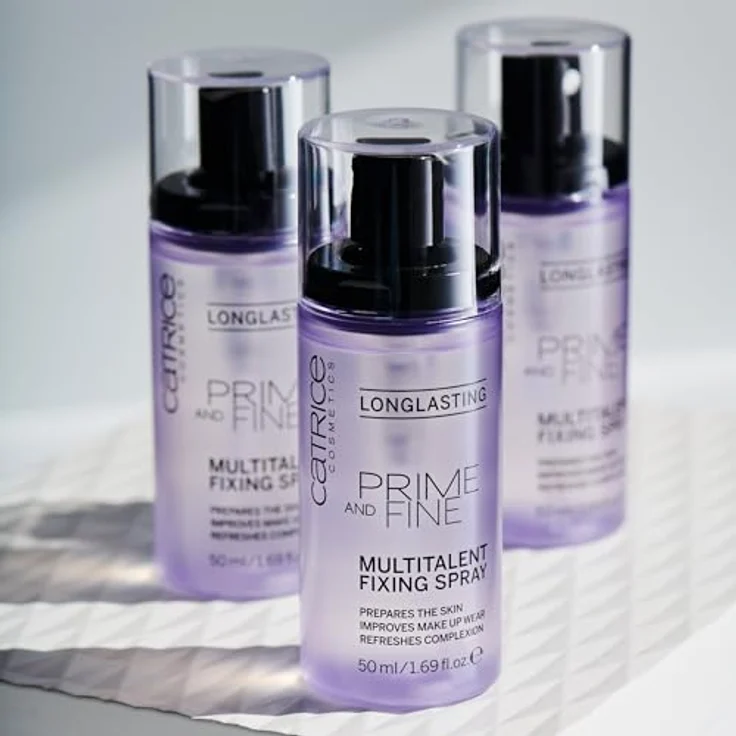 Catrice Grundierung / Primer Catrice Grundierung / Primer Prime And Fine Multitalent Fixing Spray Gesichtsspray 50 ml – Bild 10