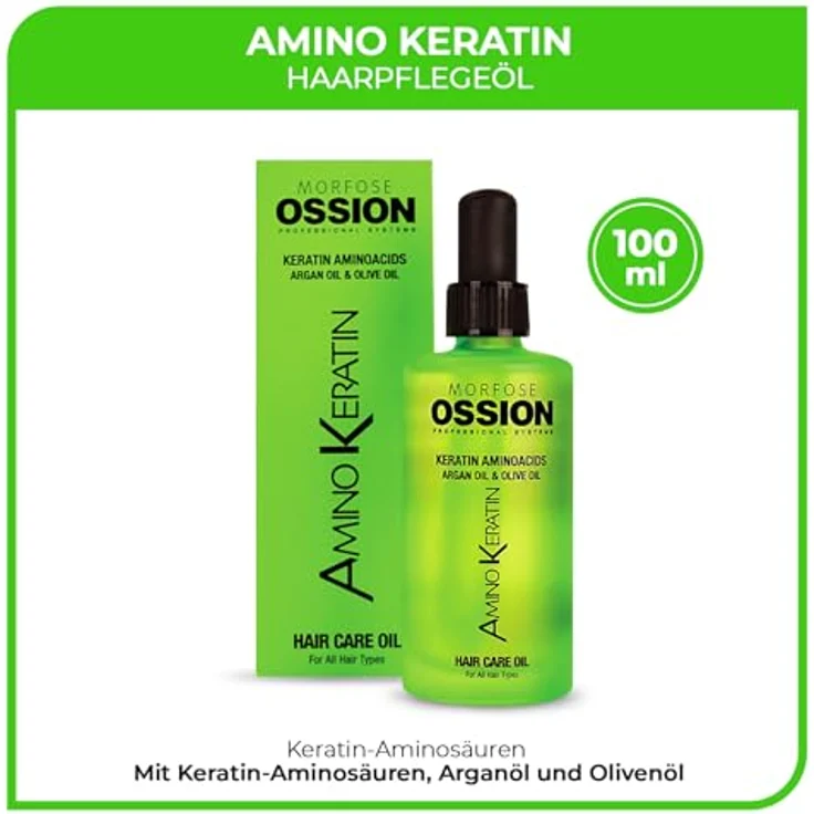 Morfose Ossion Amino Keratin Hair Oil 100 ml – Bild 3