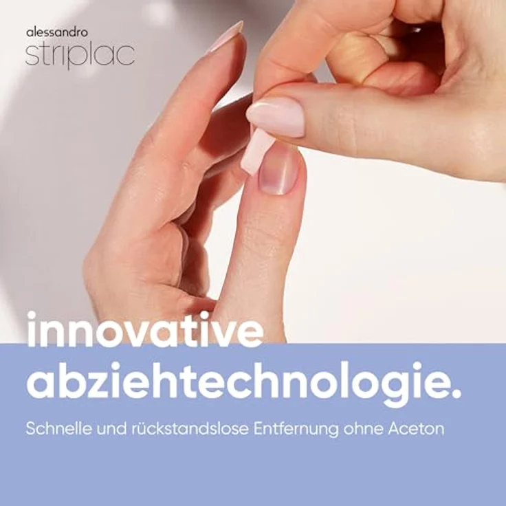 alessandro Striplac Peel Off Remover, Acetonfreier Nagellackentferner mit schonender Abziehtechnologie, vegan, 6,5ml – Bild 3