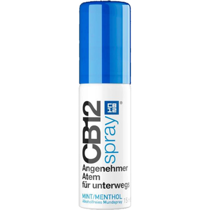 CB12 Spray 15 ml, CB12 verleiht sofort ein frisches Mundgefühl 
