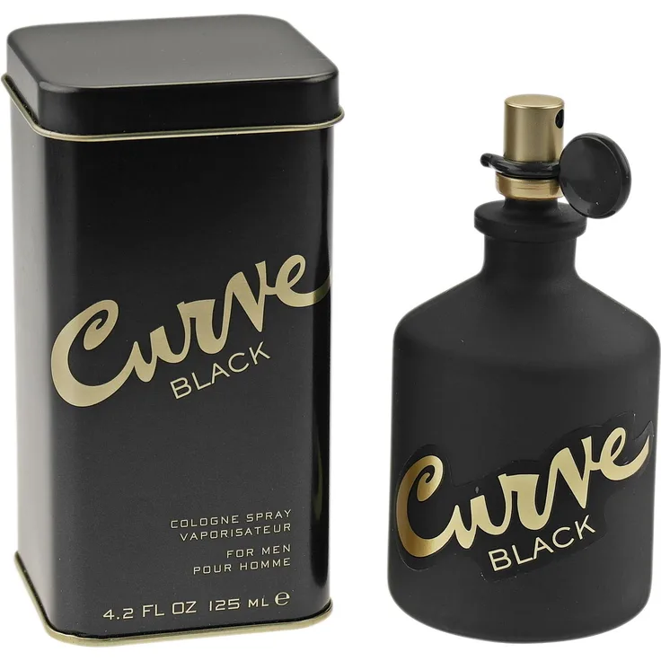 Liz Claiborne Curve Black for Men Eau de Cologne (EdC) Herrenduft 125 ml