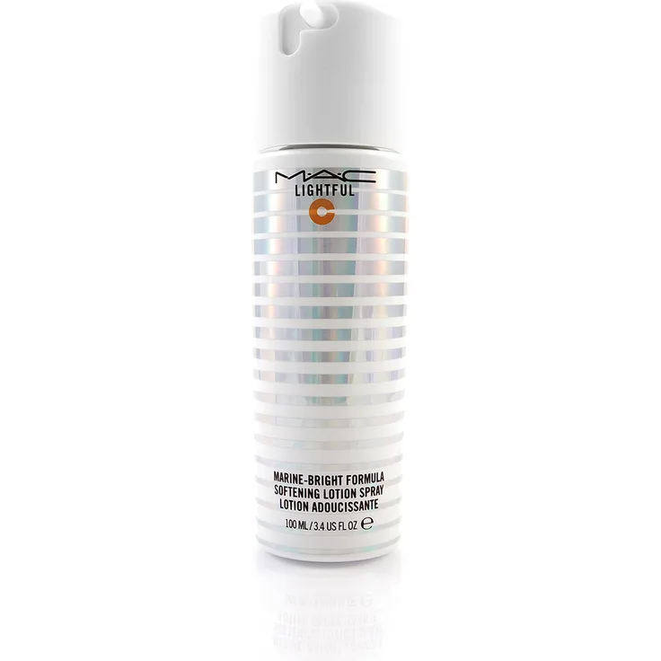 MAC Cosmetics Lightful C Marinebright Formula Softening Lotion Spray 100 ml mit porenreinigender Wirkung für unreine Haut, Mischhaut