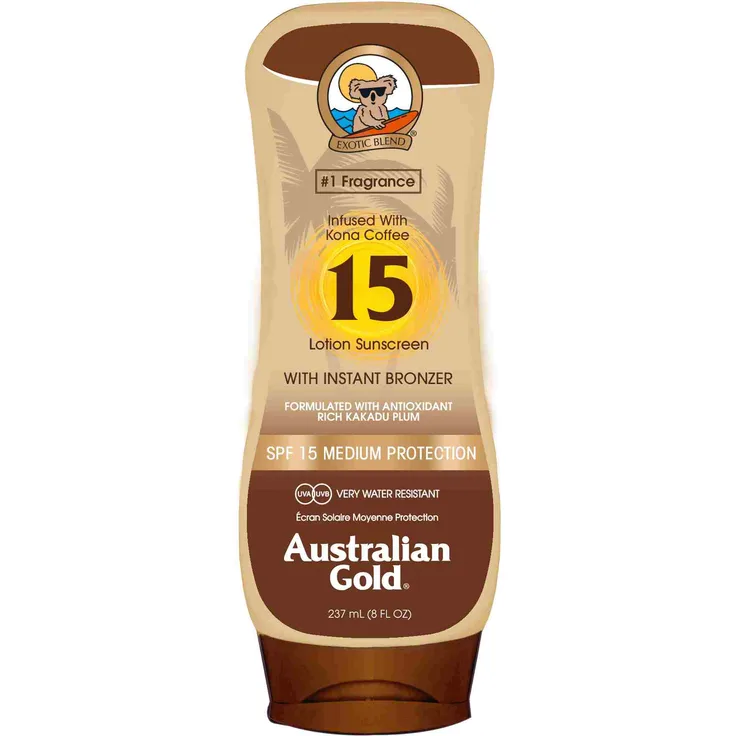 Australian Gold SPF Outdoor Lotion with Bronzer SPF15 Milch 237 ml