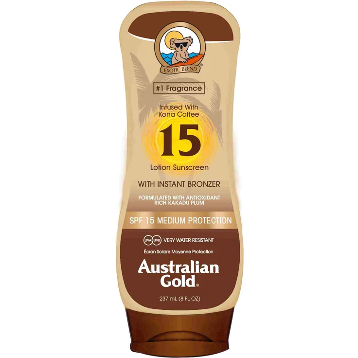 Australian Gold SPF Outdoor Lotion with Bronzer SPF15 Milch 237 ml – Bild 1