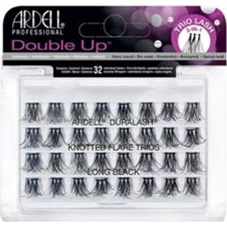 Ardell Double Up Set 32 Medium Black Wimpern, Schwarz, Dekorative Kosmetik Make-up Accessoires – Bild 1