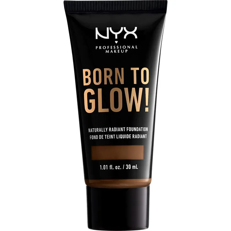 NYX Professional Makeup Born To Glow Ntrly Rdnt Fnd-Cocoa, 43,31 g