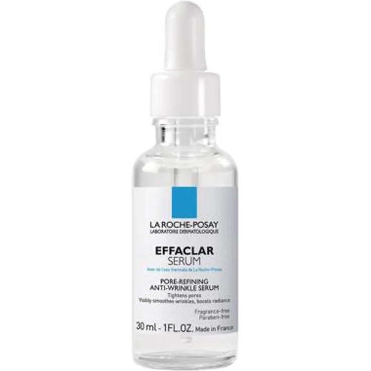La Roche Possay Effaclar Serum 30 ml mit einer pflegenden Wirkung, hochkonzentriert, porenverfeinernd, Anti-Falten Wirkung