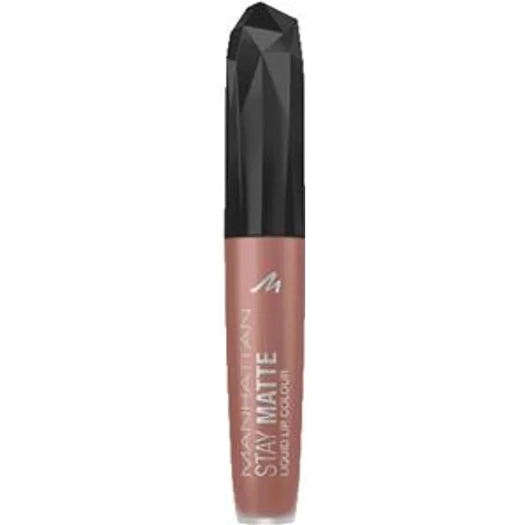 Manhattan Cosmetics Make-up Lippen Stay Matte Liquid Lip Colour Nr. 600 Statue Of Burgundy 5,50 ml