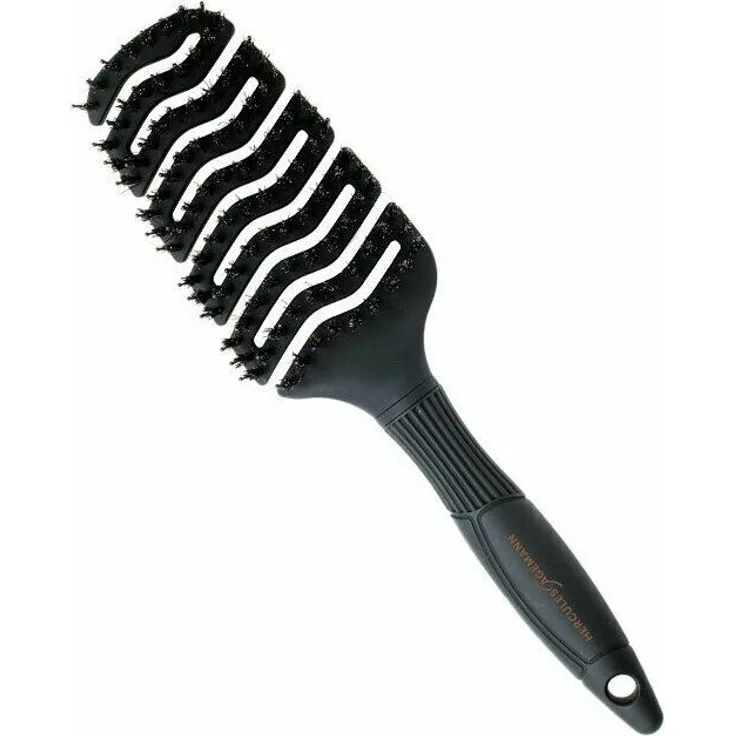 Hercules Flexy Shape met Zwijnhaar Zwart 9147