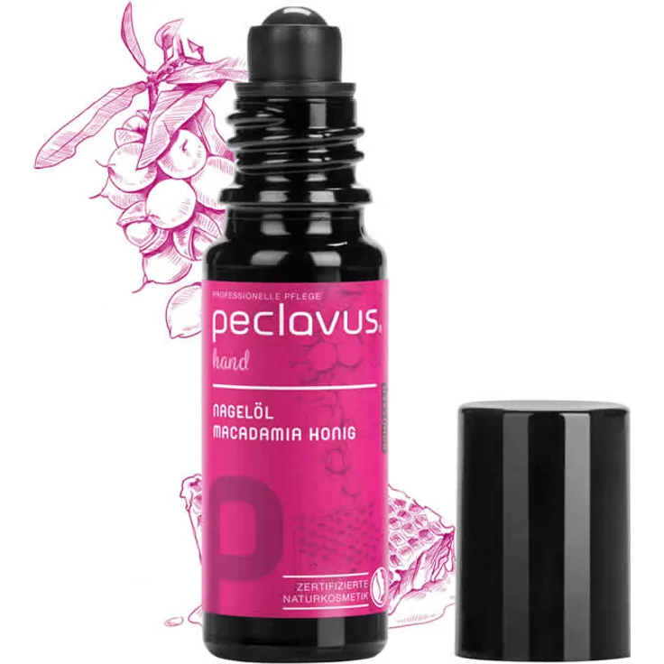 Peclavus Hand Nagelöl Macadamia Honig 10 ml, Nagelpflege