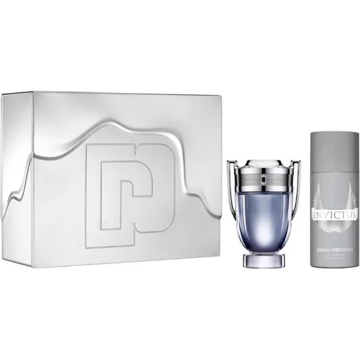 Paco Rabanne Invictus Set EdT 100 ml + Deodorant