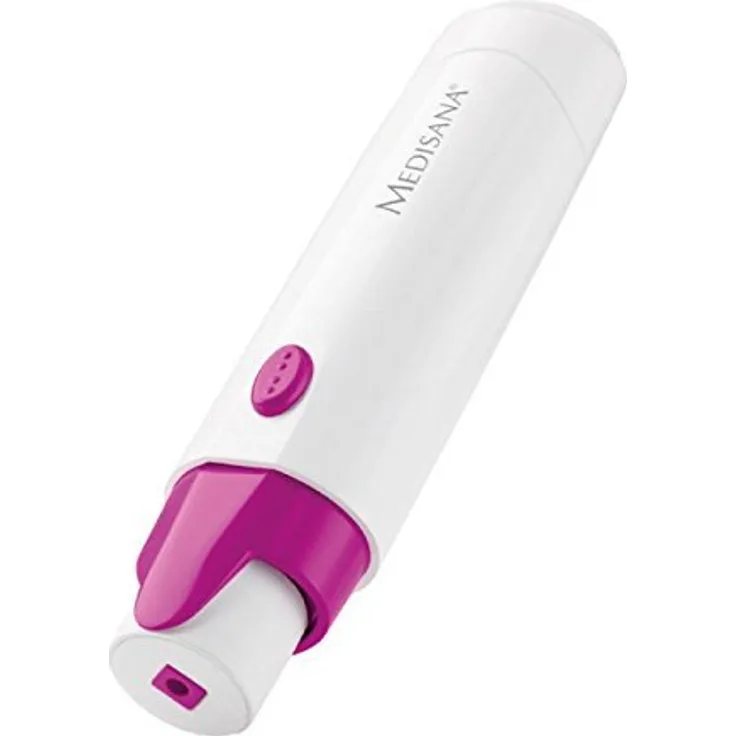 Medisana NP 860 Nagelpolierer elektrisch für Naturnägel, Nagelpflegeset mit 4 Aufsätzen, elektrische Nagelfeile mit 2 Geschwindigkeitsstufen