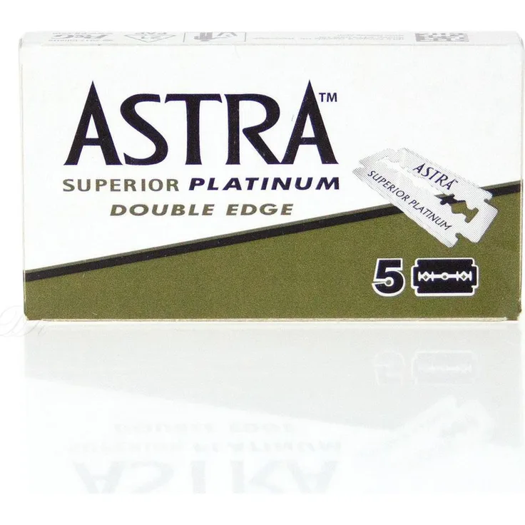 Astra Superior Platinum Double Edge green Rasierklingen 5 Stück