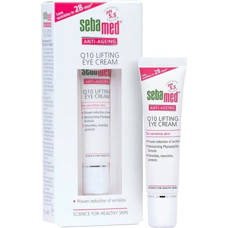 Sebamed Anti-Ageing Q10 Lifting Eye Cream 15 ml mit einer pflegenden Wirkung