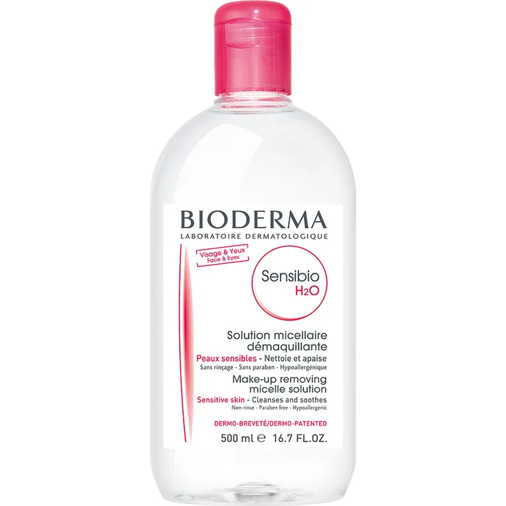 Bioderma Lotion Sensibio H2O Solution Micellaire, für Damen und Herren 500 ml