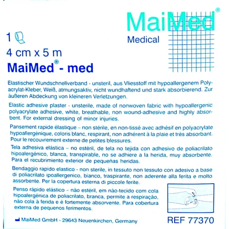 MaiMed MaiMed - med elastischer Wundschnellverband 4 cm x 5 m, 1 x 1 St., 1 Stück