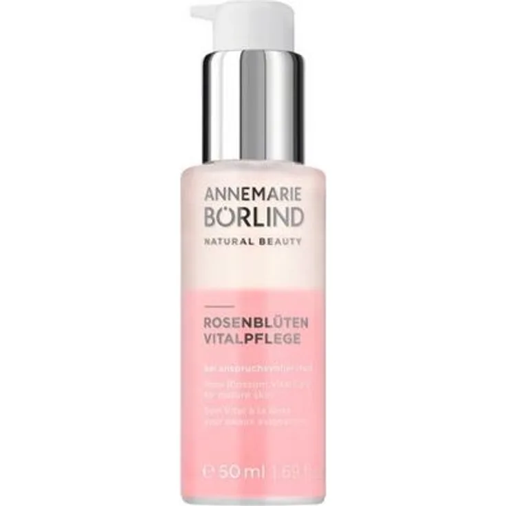 Annemarie Börlind Rosenblüten Vitalpflege 50 ml, mit Anti-Aging Wirkung für eine straffe Haut