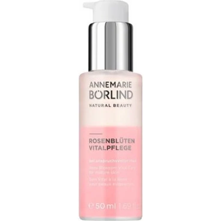 Annemarie Börlind Rosenblüten Vitalpflege 50 ml, mit Anti-Aging Wirkung für eine straffe Haut – Bild 1