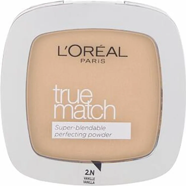 L'Oréal Paris True Match Milder Puder für natürlichen Look 9 g Farbton 2.N Vanilla