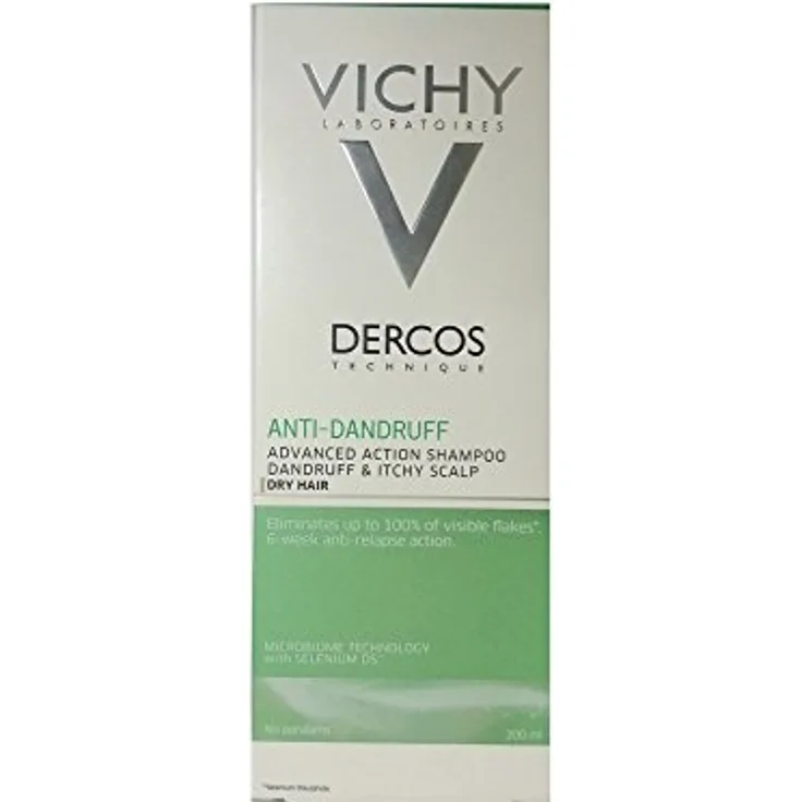 Vichy Unisex Dercos Anti-Pelliculaire Shampooing Traitant 200 ml