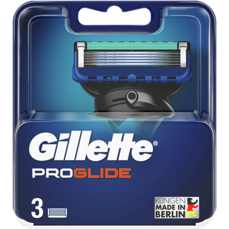 Gillette ProGlide Systemklingen 5 Anti-Irritations-Klingen 3 Stück – Bild 1