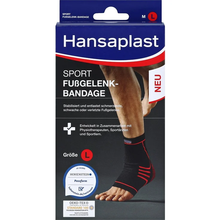 Hansaplast Sport Fußgelenk Bandage M - Preisvergleich – Bild 1